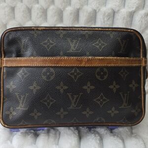 Louis Vuitton Monogram Compiegne 23 Clutch Bag